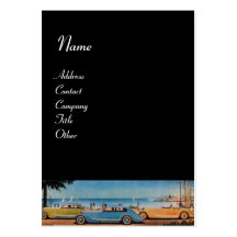 RETRO CARS - Auto repair automotive Business Card