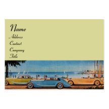RETRO CARS - Auto repair automotive Business Cards