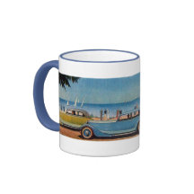 RETRO CARS COFFEE MUG