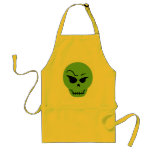Retro Cartoon Skull aprons