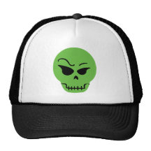 Retro Cartoon Skull Hat