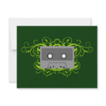 Retro Cassette Tape invitations