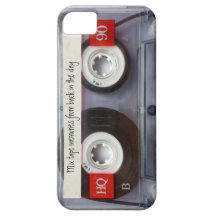 Retro Cassette Tape iPhone 5 Cases