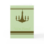 Retro Chandelier Greeting