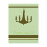 Retro Chandelier Greeting