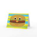 Retro Cheeseburger cards