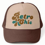 Retro Chick 70s Womens Mesh Hats