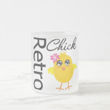 Retro Chick Coffee Mugs