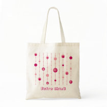 Retro Chick pink circles bag