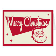 Retro Christmas Card