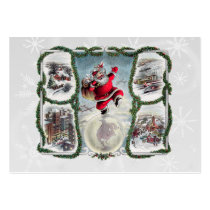 Retro Christmas Gift Tag