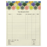 Retro Circles Order Form Personalized Flyer
