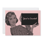 Retro Clipboard invitations