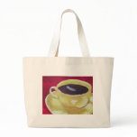 Retro Coffee cup Canvas Bag