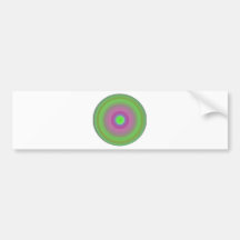 Retro Coloured Vinyl Bumper Stickers