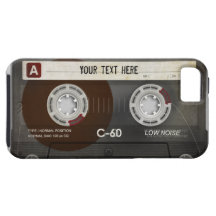 Retro Compact Audio Cassette iPhone 5 Case Vibe
