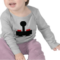 retro computer oldschool joystick geek t-shirt