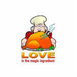 Retro Cooking Design.Love Is The Magic Ingredient. photo sculptures