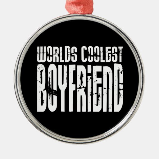 Retro Cool Boyfriends : Worlds Coolest Boyfriend Christmas Ornaments