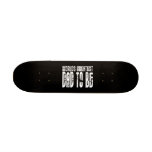 Retro Cool Dads to Be : World's Greatest Dad to be Skate Board Deck