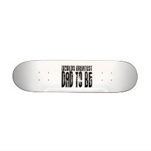 Retro Cool Dads to Be : World's Greatest Dad to be Skate Board Decks