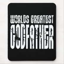 Retro Cool Godfathers : World's Greatest Godfather Mousemat