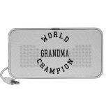 Retro Cool Grandmas Gifts World Champion Grandma Mp3 Speaker