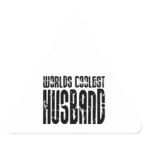 Retro Cool Husbands : Worlds Coolest Husband Sticker