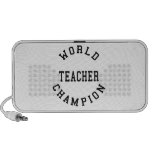 Retro Cool Teachers Gifts : World Champion Teacher Travel Speakers