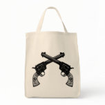 Retro Crossed Pistols Bag