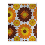 Retro Daisies postcards