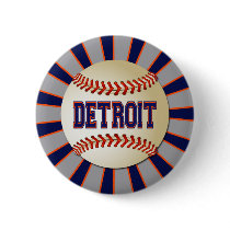 RETRO DETROIT BASEBALL PINS