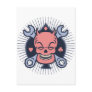 Retro Devil Skull Wrenches Post Card