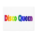 Retro Disco Queen postcards