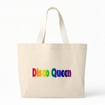Retro Disco Queen Tote Bag