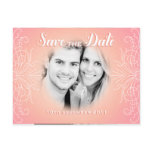 Retro Dream Save the Date Photo postcard