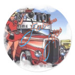 Retro Drive Inn stickers