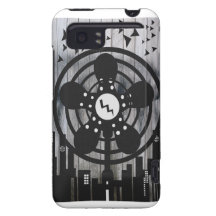 Retro Electric Fan City at Night HTC Vivid / Raider 4G Case