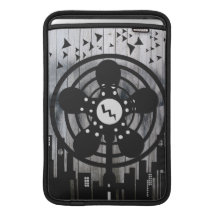 Retro Electric Fan City at Night Sleeve For MacBook Air