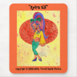 "Retro Elf" Mousepad