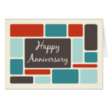 Retro Employee Anniversary Card