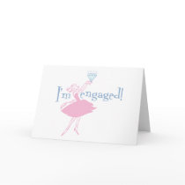 Retro Engaged Card
