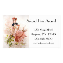 Retro Fashion Style Business Card