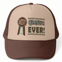 Retro Father's Day / Birthday Best Grandpa Hat