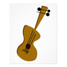 Retro Fifties Guitar Custom Invitations