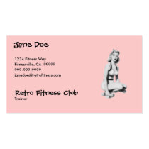 Retro Fitness business cards