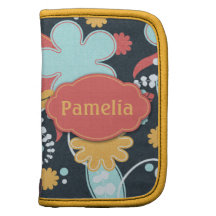 Retro Floral - Add a name - Planners