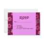 Retro Floral Party RSVP Invitations