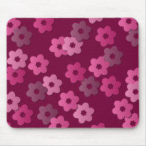 Retro Floral Pattern Mousepad mousepads