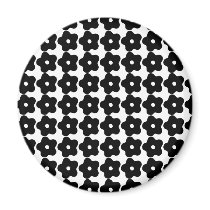 Retro Flower Magnet